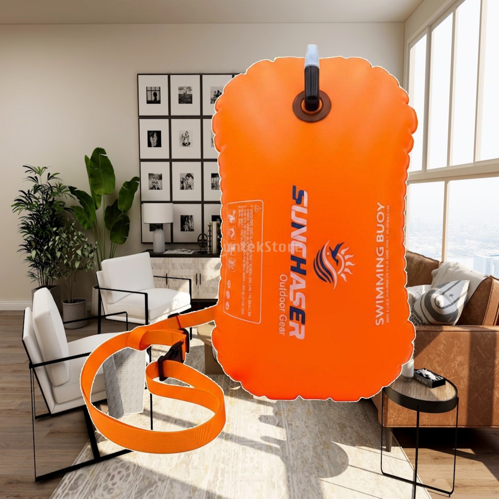 Aquatic Sports Equipment - Надувной водонепроницаемый плавательный буй-мешок для взрослых,